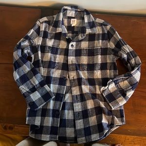 Gap boys flannel size small